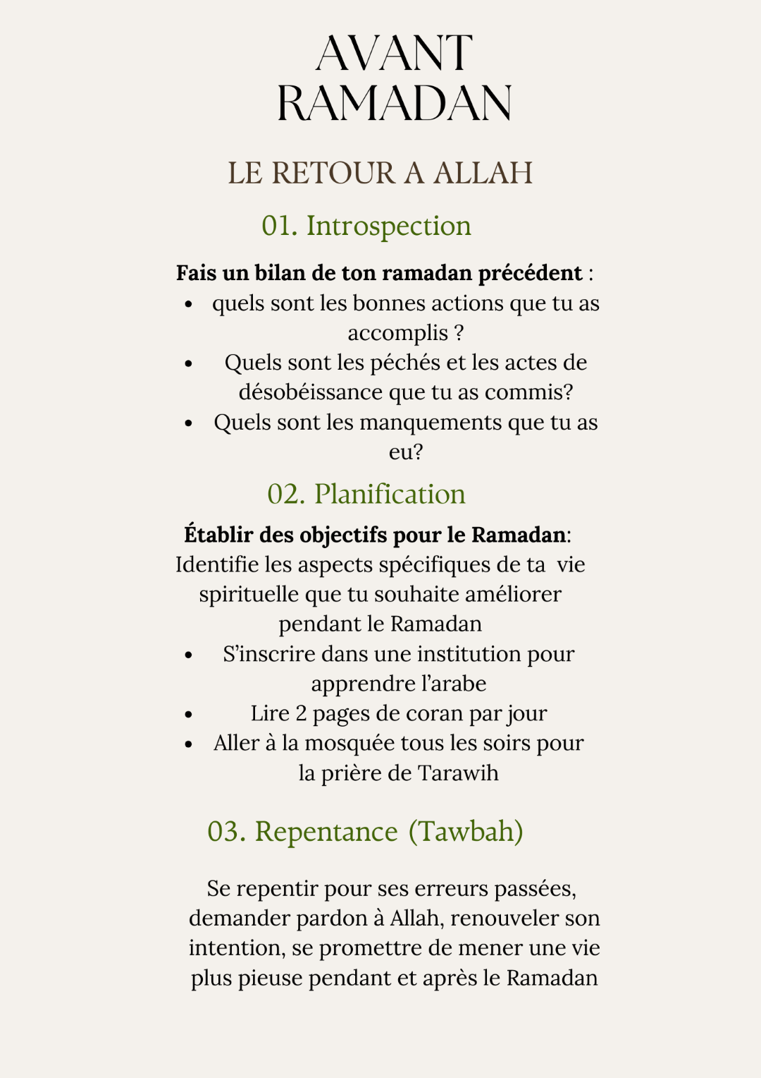 Mon Guide Ramadan